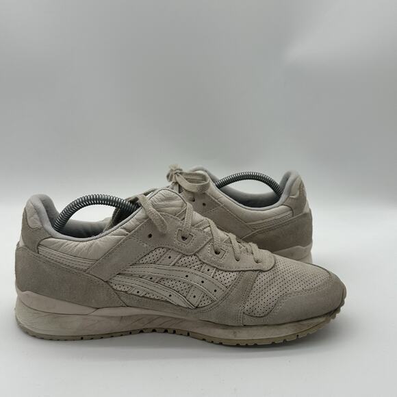 Mens Size 10 Asics Gel-Lyte III OG Plain Beige Sneakers Shoe 1201A762 Rare Color - Picture 6 of 10